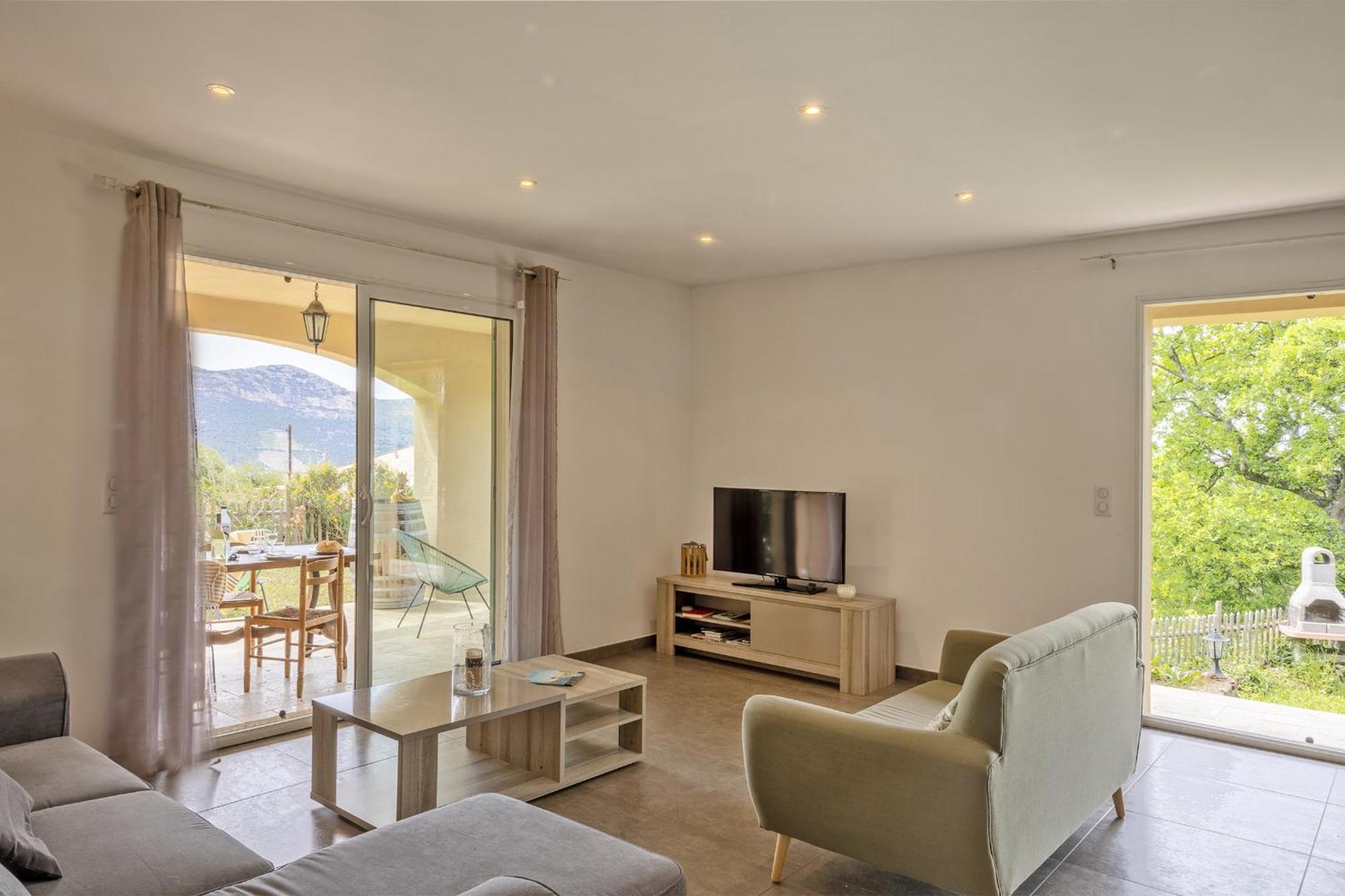 Apartament Casa U Castagnettu Patrimonio Zewnętrze zdjęcie
